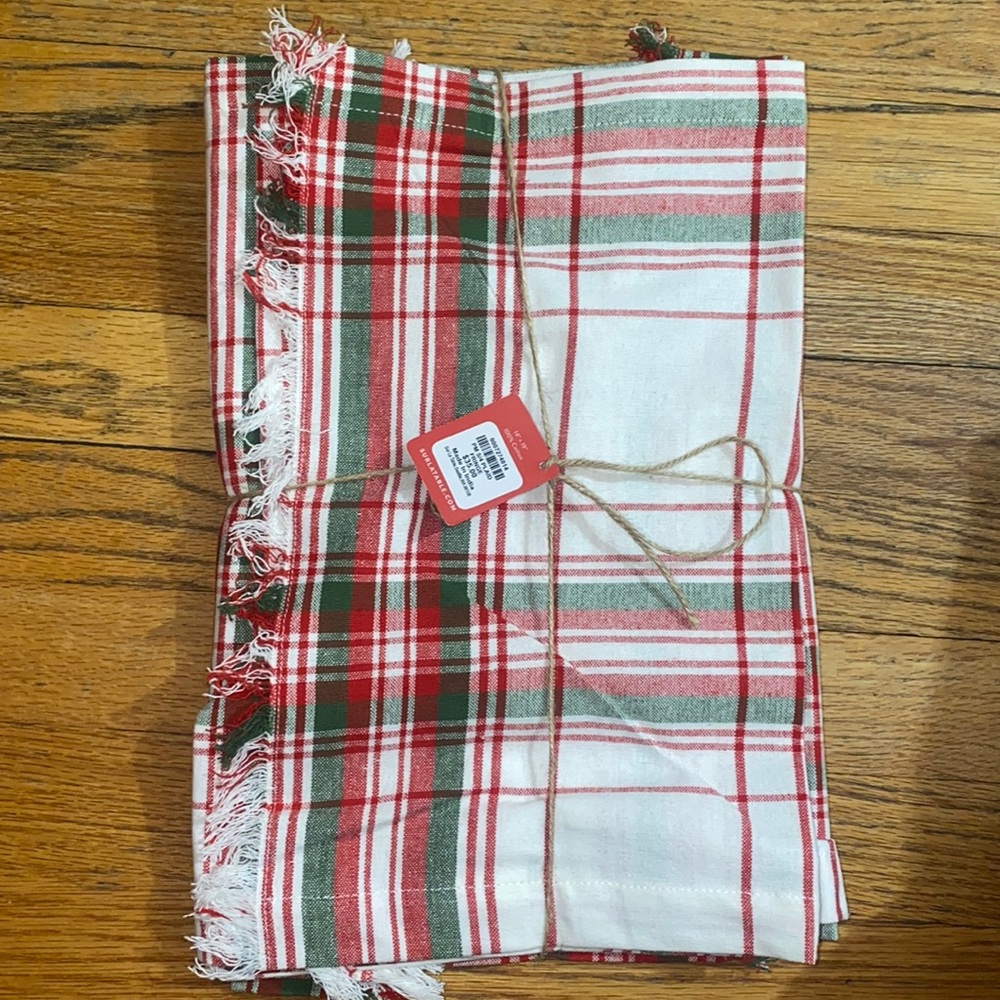 Sur La Table Plaid Placemats